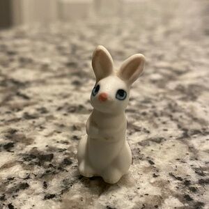 Vintage Miniature Bisque Porcelain Bunny Rabbit Figurine